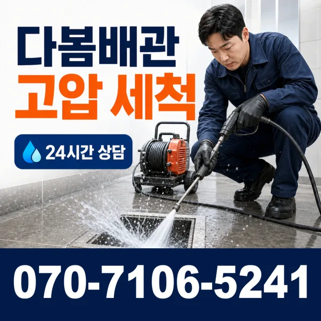 경기 화성시 만세구 팔탄면 무하로 하수구뚫기 상담 이미지 4